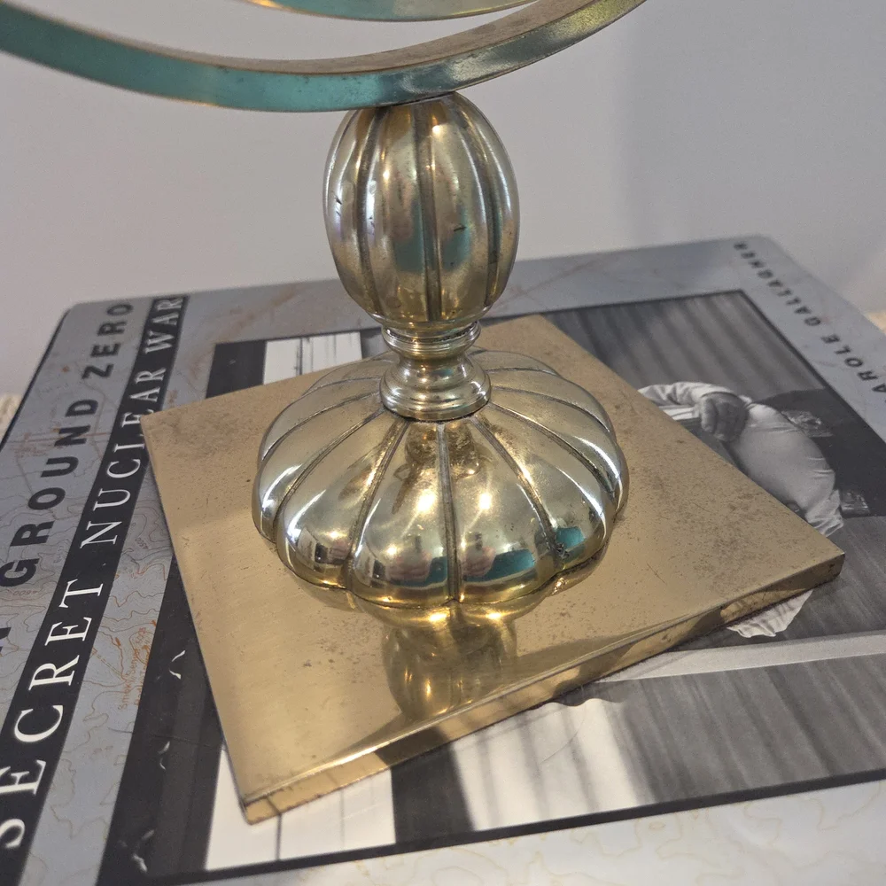 Elegant Brass Vanity Mirror